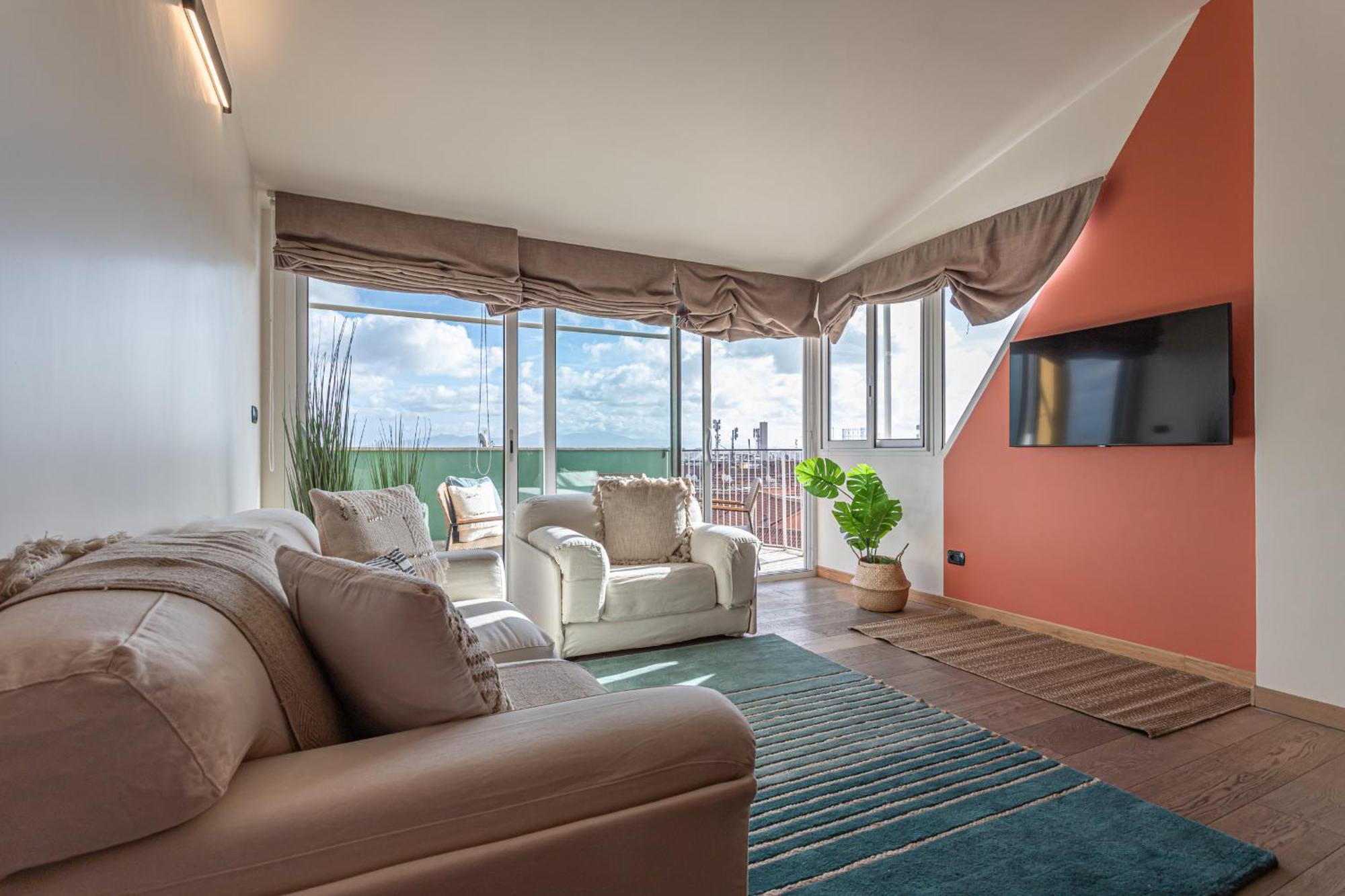 Viola Penthouse With Panoramic View Lejlighed